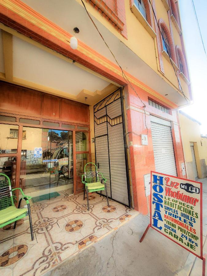 Hostal Luz Yhobimar Копакабана Экстерьер фото